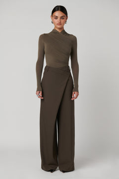 Amrita Bodysuit in Mink – Bodysuit