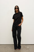 Tess T-Shirt in Black – Top