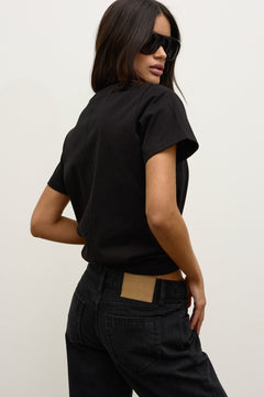 Tess T-Shirt in Black – Top