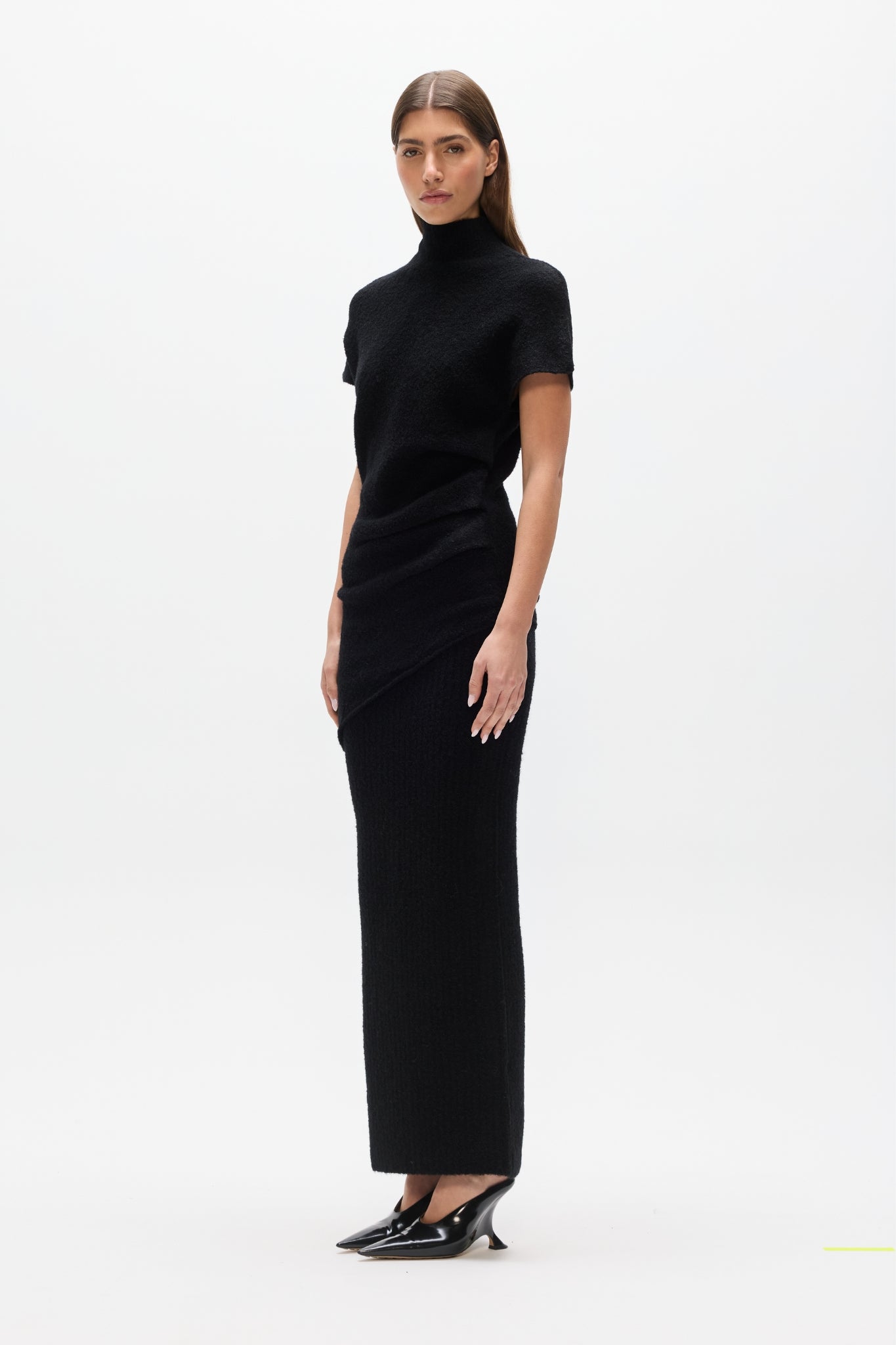 EVREN KNIT TOP - BLACK