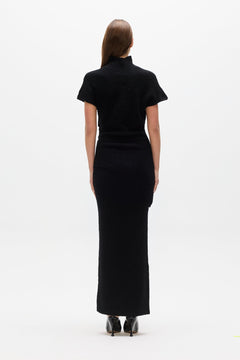 EVREN KNIT TOP - BLACK