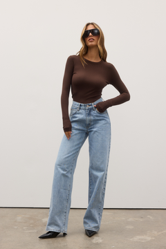 Nyla Top in Espresso – Top