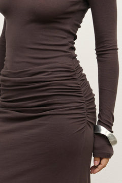 AURI MAXI DRESS - SMOKE