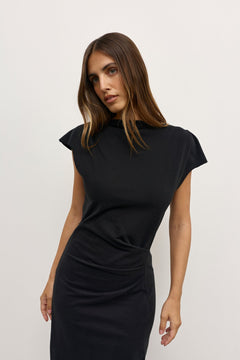 ELIANA MAXI DRESS - BLACK