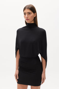 ELYSIA MINI DRESS - SHADOW
