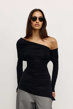 FRANCA TOP - BLACK