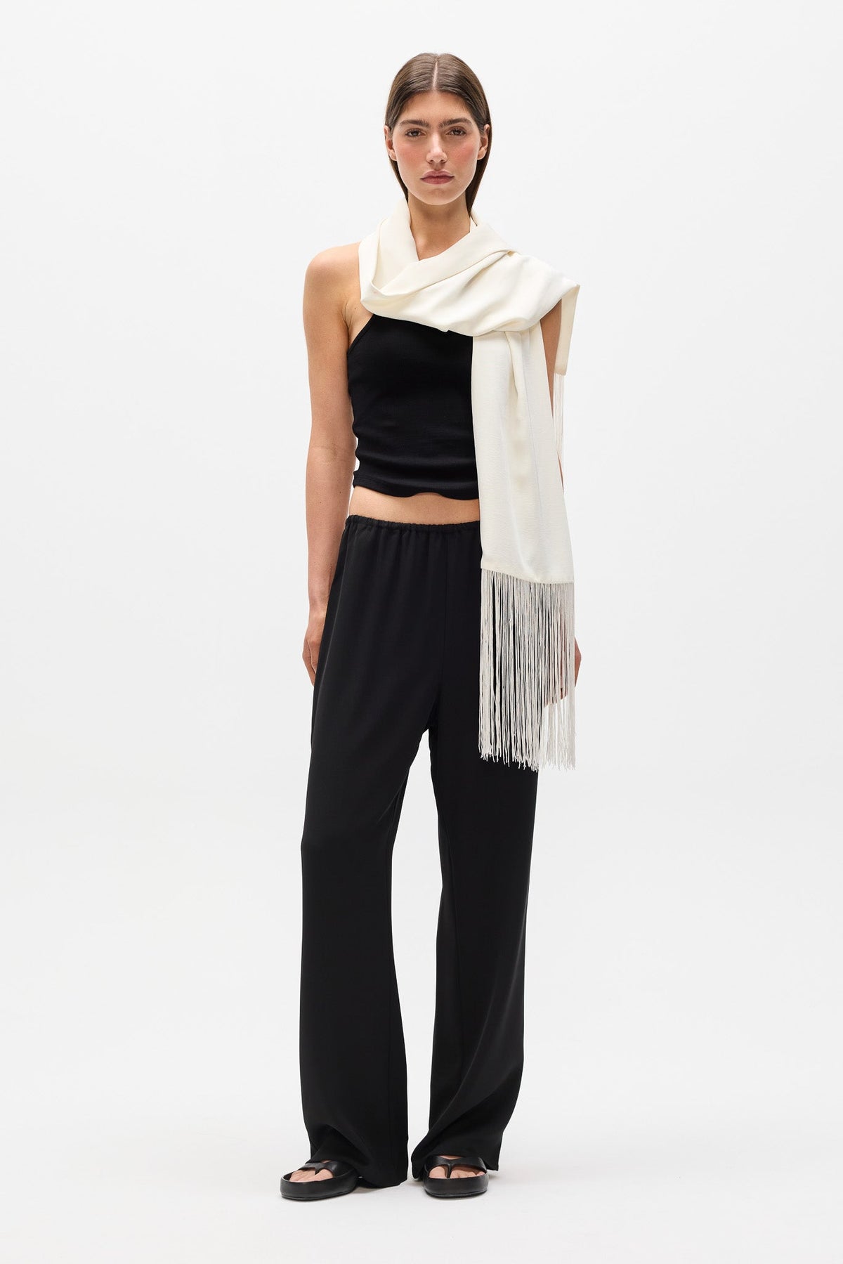 INARA SCARF - WHITE