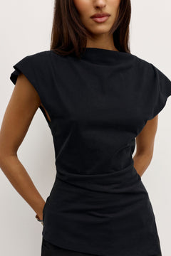 LIANA TOP - BLACK