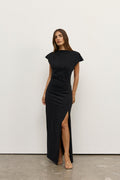 ELIANA MAXI DRESS - BLACK